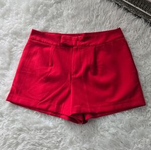 a new day Stretch Red Shorts. Size 12. New without tags.